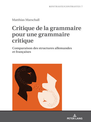 cover image of Critique de la grammaire pour une grammaire critique